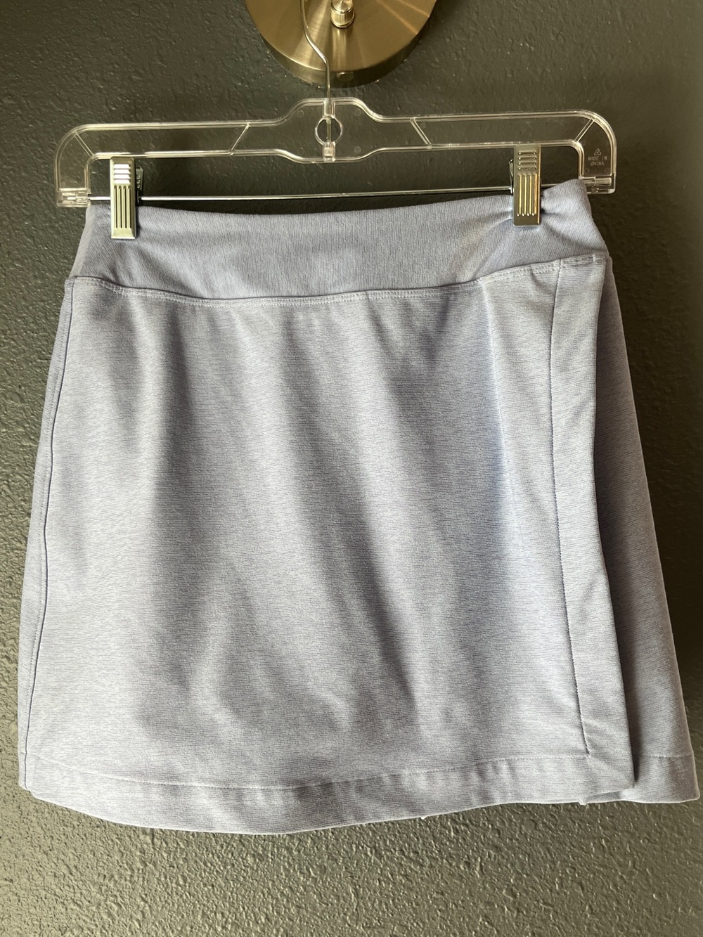 Outdoor Voices Light Blue Women’s Court Skort with Purple Built-in Shorts XS